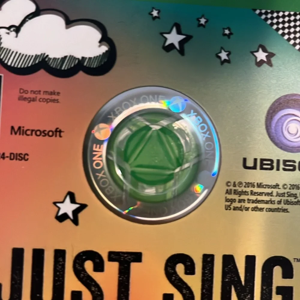 Just Sing Microsoft Xbox One Brand 2016 Bieber Ariana Queen Talent EUC
